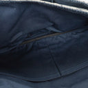 Louis Vuitton Navy Monogram Mini Lin Skötväska