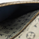 Louis Vuitton Navy Monogram Mini Lin Skötväska