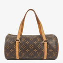 Louis Vuitton Papillon 25 Vintage Monogram Canvas Handbag