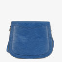 Louis Vuitton Saint Cloud Blue EPI Leather Crossbody Bag