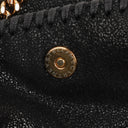 Stella McCartney Falabella Tiny Tote Black Vegan Shaggy Deer Bag