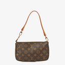 Louis Vuitton Pochette Accessoires Monogram Canvas Clutch Handbag