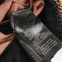 Stella McCartney Falabella Tiny Tote Black Vegan Shaggy Deer Bag