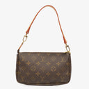 Louis Vuitton Pochette Accessoires Monogram Canvas Clutch Handbag