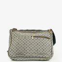 Louis Vuitton Navy Monogram Mini Lin Skötväska