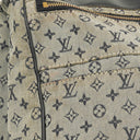 Louis Vuitton Navy Monogram Mini Lin Skötväska
