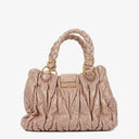 Miu Miu Matelasse Leather Tote Bag