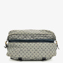 Louis Vuitton Navy Monogram Mini Lin Skötväska
