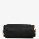 Stella McCartney Falabella Tiny Tote Black Vegan Shaggy Deer Bag