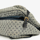 Louis Vuitton Navy Monogram Mini Lin Skötväska