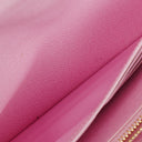 Louis Vuitton Sarah Noeud White Litchi Monogram Wallet