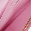 Louis Vuitton Sarah Noeud White Litchi Monogram Wallet