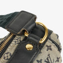 Louis Vuitton Navy Monogram Mini Lin Skötväska