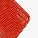 Louis Vuitton Triangle Red EPI Leather Handbag