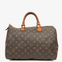 Louis Vuitton Speedy 35 Monogram Canvas Handbag