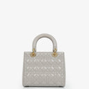 Dior Lady Dior Vintage Medium Patent Calfskin Handbag