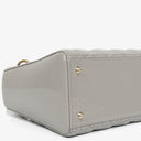 Dior Lady Dior Vintage Medium Patent Calfskin Handbag