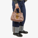 Miu Miu Matelasse Leather Tote Bag