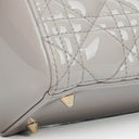 Dior Lady Dior Vintage Medium Patent Calfskin Handbag