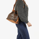 Louis Vuitton Petit Noe Monogram Canvas Shoulder Bag