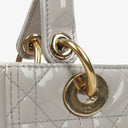 Dior Lady Dior Vintage Medium Patent Calfskin Handbag