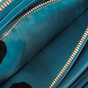 Miu Miu Matelasse Light Blue Wallet