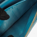 Miu Miu Matelasse Light Blue Wallet