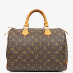 Louis Vuitton Speedy 30 Monogram Canvas Handbag