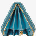 Miu Miu Matelasse Light Blue Wallet