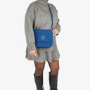 Louis Vuitton Saint Cloud Blue EPI Leather Crossbody Bag