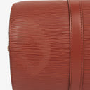 Sac à main Louis Vuitton Soufflot en cuir Epi Kenyan Fawn