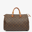 Louis Vuitton Speedy 35 Monogram Canvas Handbag