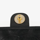 Chanel Classic Single Flap Bag Black Quilted Lambskin With 24K Gold-Plated Hardware