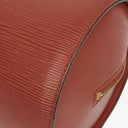 Sac à main Louis Vuitton Soufflot en cuir Epi Kenyan Fawn