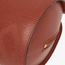 Sac à main Louis Vuitton Soufflot en cuir Epi Kenyan Fawn