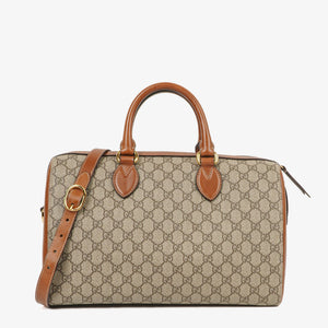Gucci GG Supreme Canvas Boston Bag