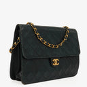 Chanel Classic Single Flap Bag Black Quilted Lambskin With 24K Gold-Plated Hardware