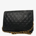 Chanel Classic Single Flap Bag Black Quilted Lambskin With 24K Gold-Plated Hardware