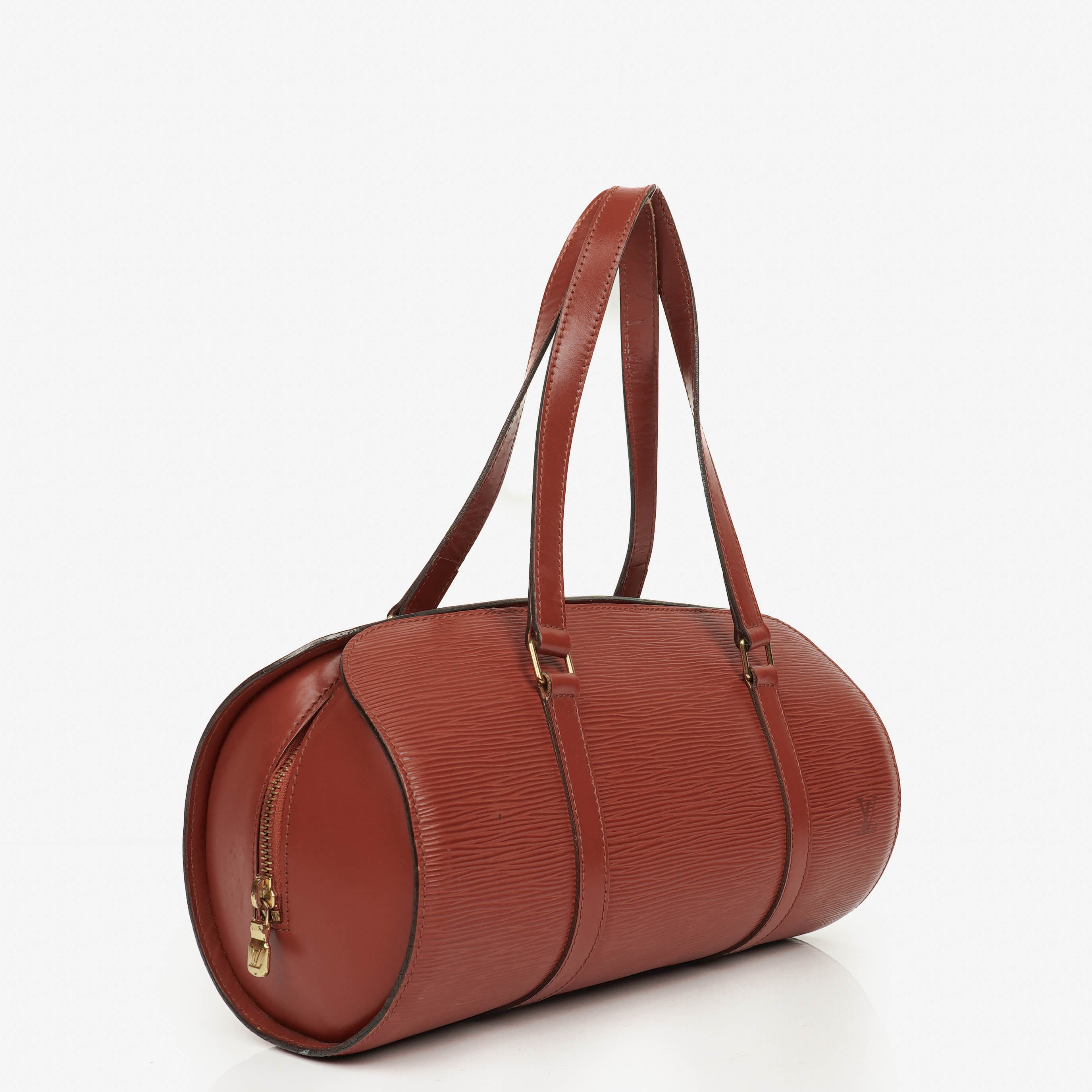 Louis Vuitton Soufflot Handtasche Aus Kenyan Fawn Epi Leder