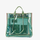 Chanel Transparent Multicolor Quilted PVC Coco Splash Tote Bag