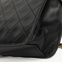 Chanel Classic Single Flap Bag Black Quilted Lambskin With 24K Gold-Plated Hardware