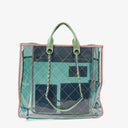 Chanel Transparent Multicolor Quilted PVC Coco Splash Tote Bag
