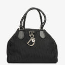 Christian Dior Black Diorissimo Lovely Tote Bag