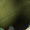 Louis Vuitton Speedy 25 Green EPI Leather Handbag