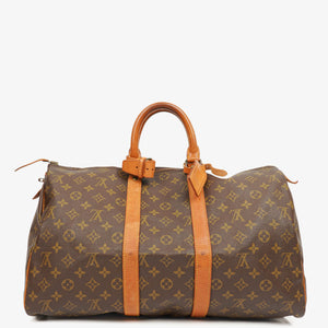 Louis Vuitton Keepall 45 Monogram Canvas Travel Bag