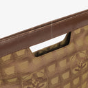 Chanel Beige New Travel Ligne Nylon Bag
