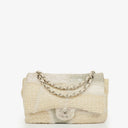 Sac à rabat unique Chanel Mixed