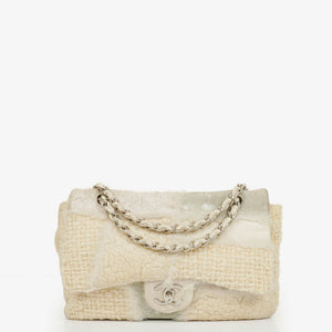 Sac à rabat unique Chanel Mixed