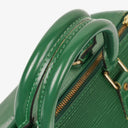 Louis Vuitton Speedy 25 Green EPI Leather Handbag