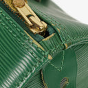 Louis Vuitton Speedy 25 Green EPI Leather Handbag